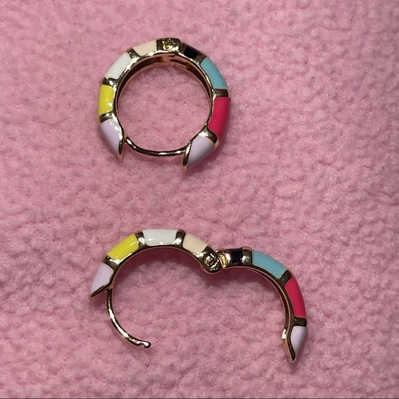 $1 when Bundled Pastel Hoop Cuff Earrings - Picture 7 of 9